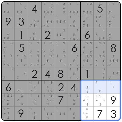 sudoku swordfish technique